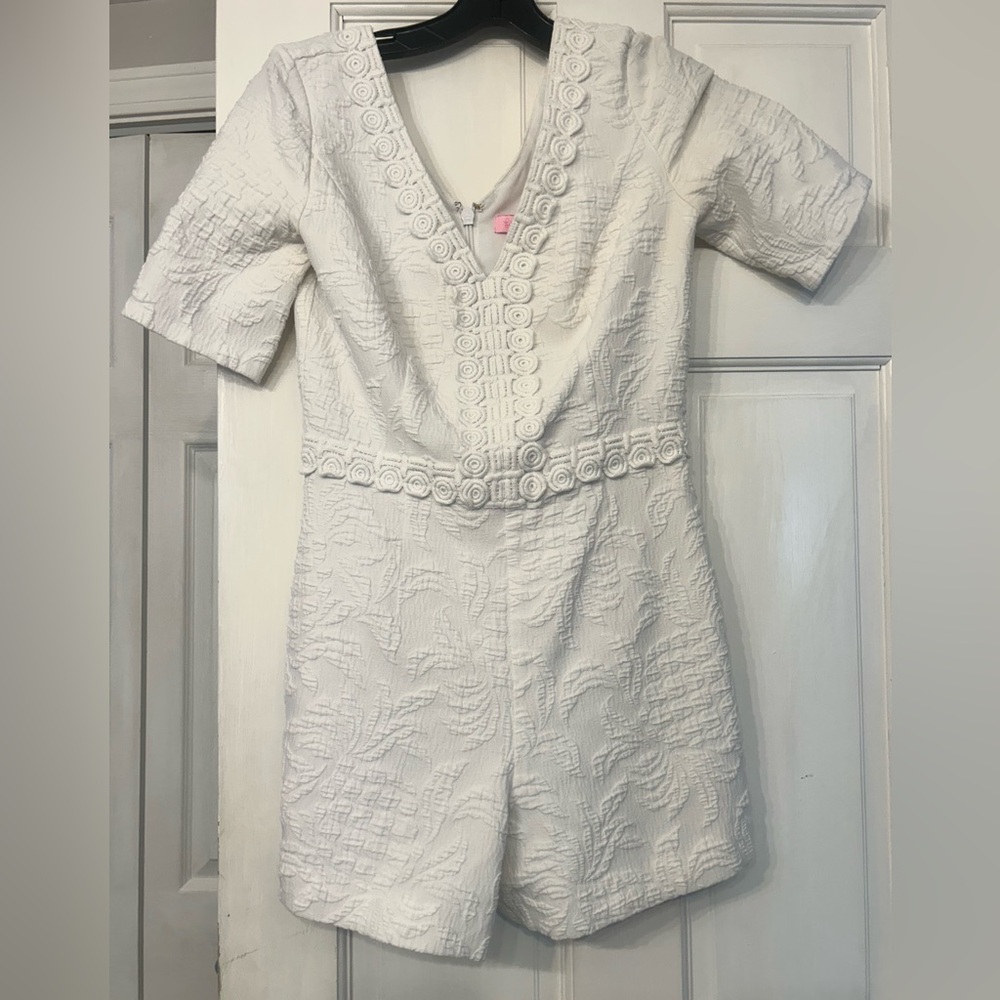 Lilly Pulitzer White Romper